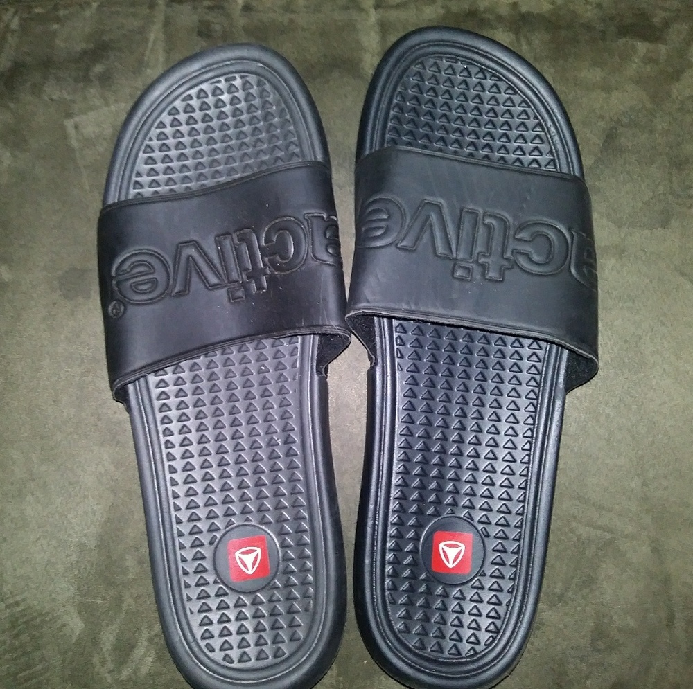 Active Mens Slides Sz. 13